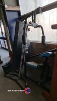 Home multi gym with weights