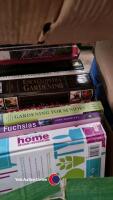 2 x boxes of garden and home books - 2