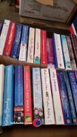 Box of Christmas and fiction books - 2