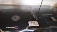 Rare GEC turntable with built-in radio cassette player - 2