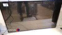 Panasonic 43in TV with wall brackets,