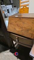 Art Deco bureau with key - 4