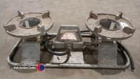 Bullfinch double burner gas stove