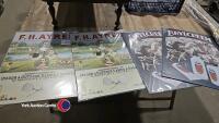 4 x tin advertising signs 420cm x 297cm