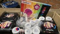 Directions hair dye and colour chart