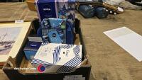 Box of Nivea items, expensive face cream, gift sets and toiletries. All new.