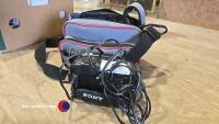 Sony 8X Handy Cam with charger, battery and case - 2