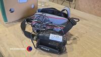 Sony 8X Handy Cam with charger, battery and case - 3