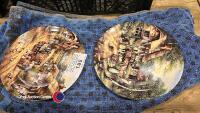 2 x Wedgwood limited edition plates, Early Morning Milk 9971F & The Apple Pickers 8260