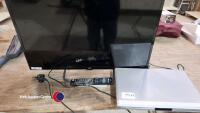 JVC 32' TV & Hitachi DVD player