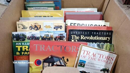 Quantity of vintage tractor books