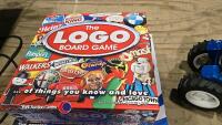 The Logo boardgame and 007 Scene It TV game - 2