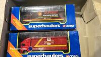 2 x boxed Corgi Superhaulers