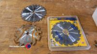 Saw blades and dado set - 2