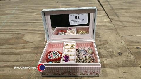 Pretty Jewellery box containing Children jewellery