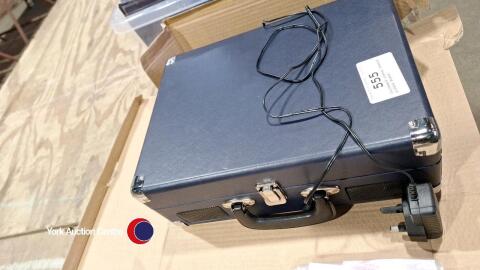 Juicedeck travel record player Boxed