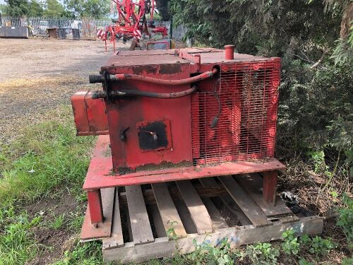 PTO drive generator/hydraulic pump to operate dryer or overs