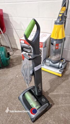 GTech AirRam AR series model AR29 cordless vacuum cleaner. Good order and functionality except charge not fully held on the 2 batteries included