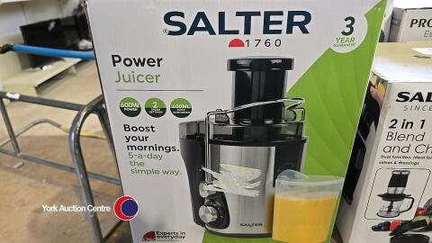 Salter power juicer