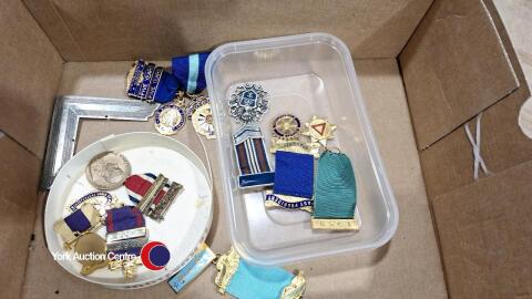 Various Masonic medals