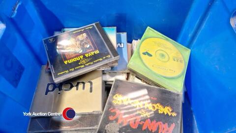 Box of single CDs