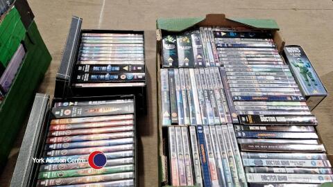 Quantity of Doctor Who Dvds inc box sets