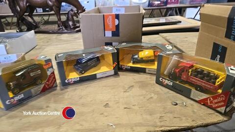 4 x boxed Corgi die cast