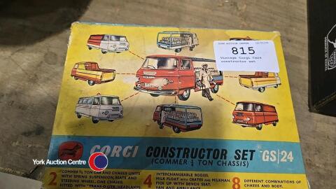 Vintage Corgi Cars constructor set