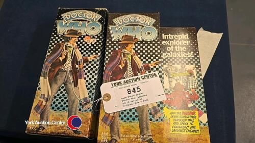 Rare Denys Fisher Doctor Who figurine still sealed in original box c 1976 plus empty box c 1976