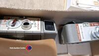 3 x vintage Bell & Howell clockwork 8mm cine cameras - 4