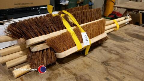 Quantity of yard brooms