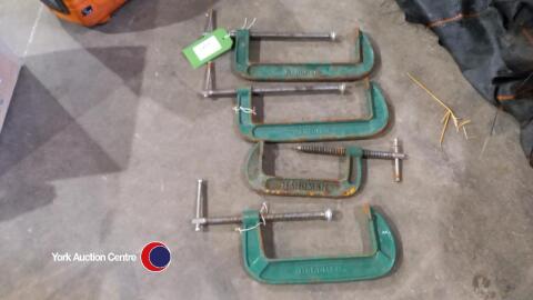 4 x joiners G clamps