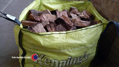 Bulk bag of logs