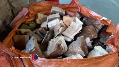 Bulk bag of logs