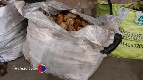 Bulk bag of logs