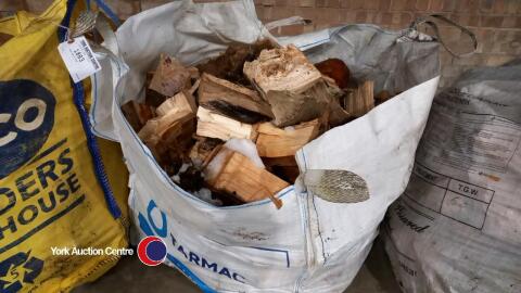 Bulk bag of logs