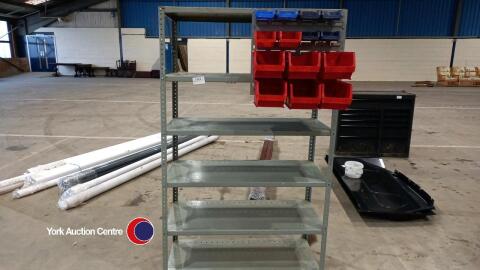 Steel shelving