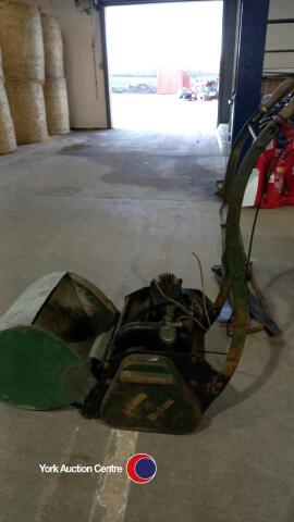 Vintage petrol lawnmower