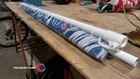 Fosters garden umbrella, as new - 2