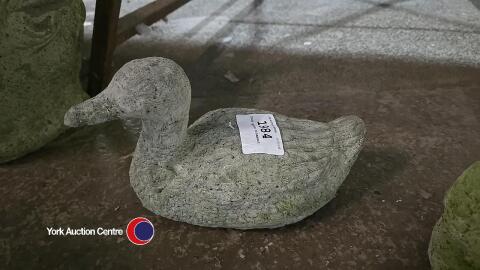 Duck garden ornament