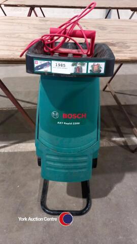 Bosch garden shredder