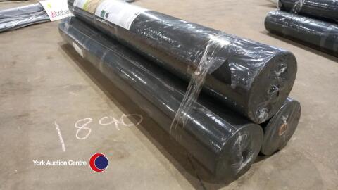 3 x rolls of new weed suppressing membrane (1m x 30m)