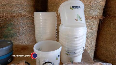 20 x Bostik 10ltr measuring buckets