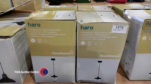 4 x brand new Haro pendant lights