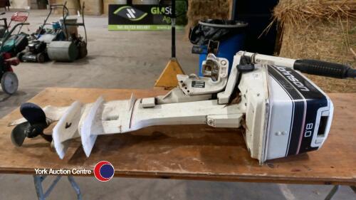 Johnson 8 Horse power outboard motor
