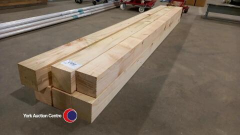 3' x 3' x 6' planed timber