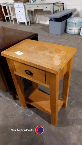 Pine side table