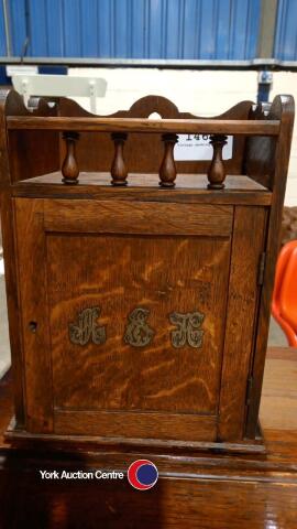 Vintage smoking cabinet