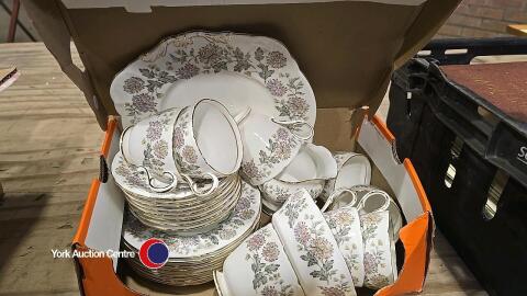 Antique Paragon fine china tea set