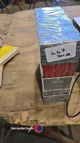 Prices Venetian red candles